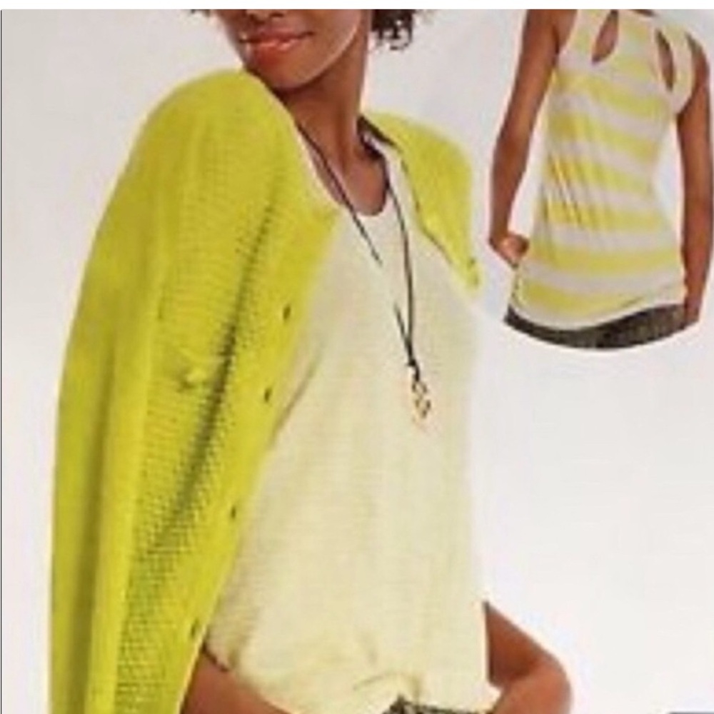 Cabi 5065 Limoncello Tank EUC